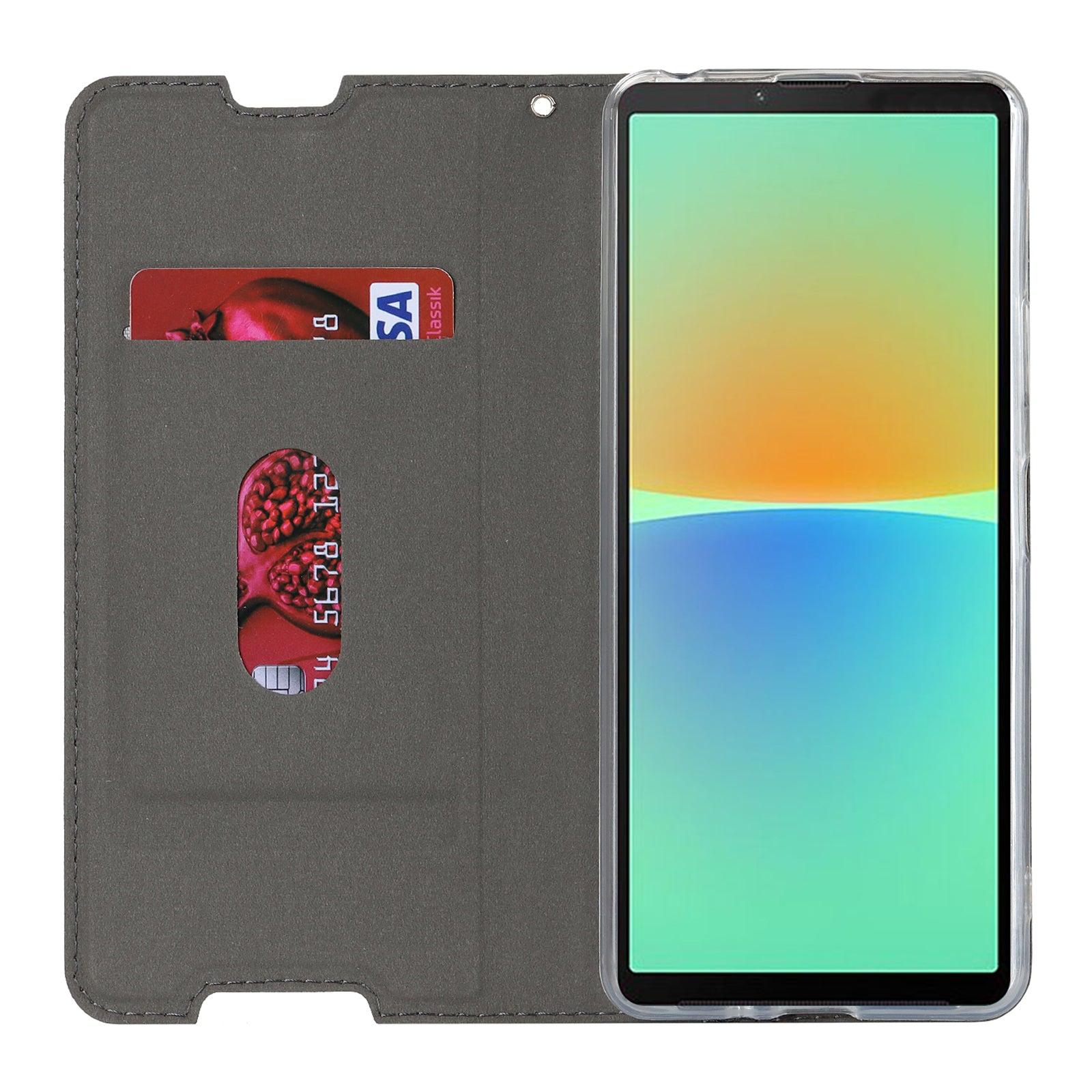 PU Leather Phone Case For Sony Xperia 10 IV 5G Calf Texture Cell Phone Cover with Card Holder Stand PU Leather Phone Case For Sony Xperia 10 IV 5G Calf Texture Cell Phone Cover with Card Holder Stand